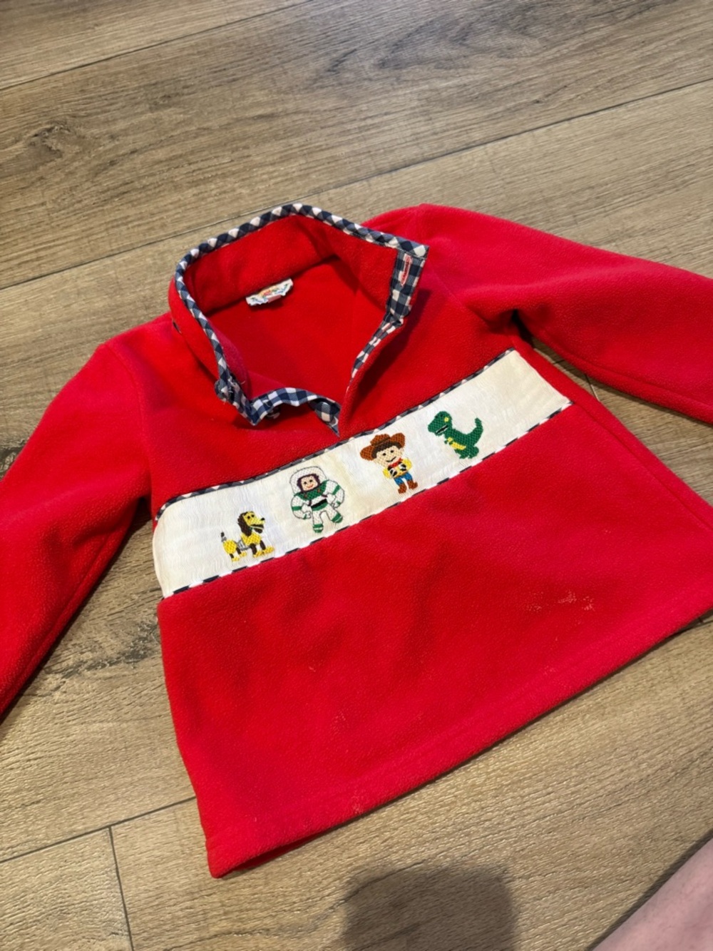Toy Character Embroidered Sweater